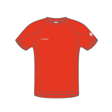 Mammut Hiking T-shirt Aegility FL Outdoor (antimicrobial, stretchable) red Men